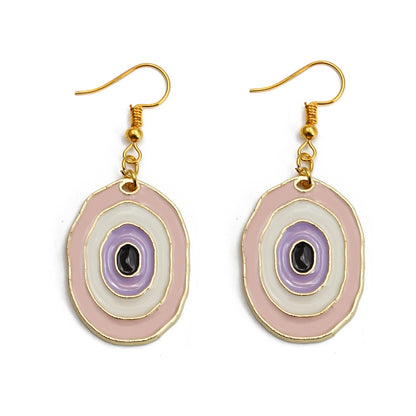 Evil Eye Drop Earrings